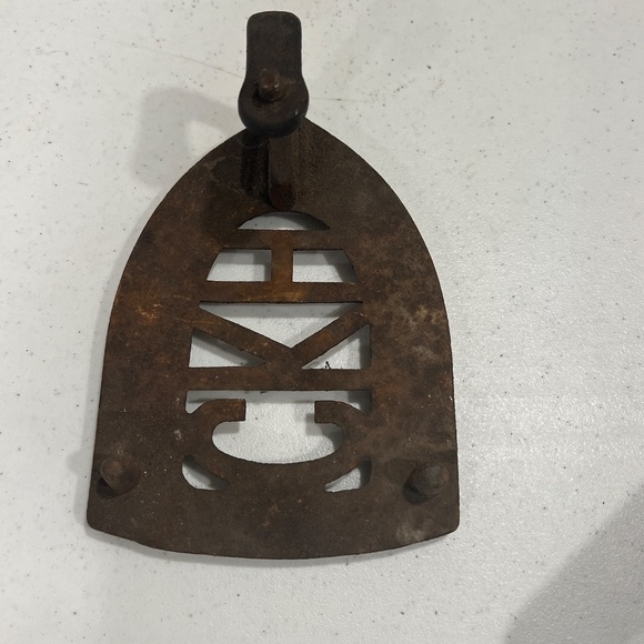 Antique Clamp Cast Iron Stand 1906 - Picture 6 of 7